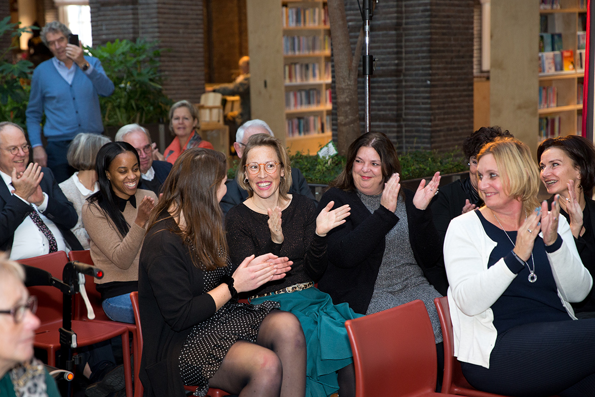 Uitreiking van de Anne-Marie van der Lindenprijs 2018 vond plaats tijdens een feestelijke bijeenkomst in de Korenbeurs